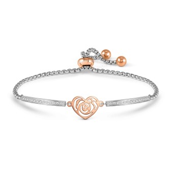 Milleluci bracelet with decorated Heart