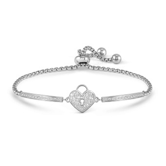 Milleluci bracelet Heart Padlock