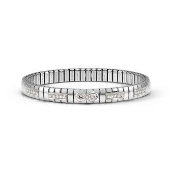 Extension bracelet with Infinity and CZ